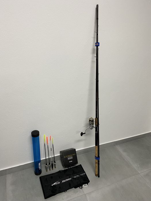 Въдица и макара за риболов на мач