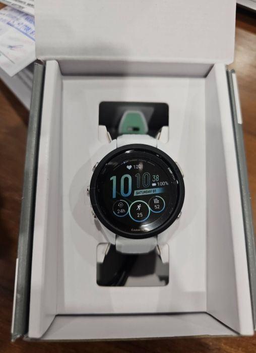 Garmin forerunner 265s белые