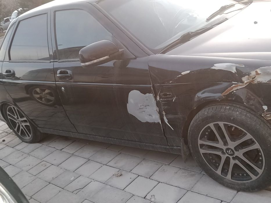 Ваз 2107 приора черный