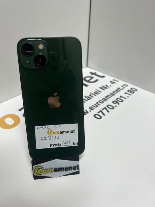 iPhone 13 Green, 128 GB, Bat 85% -P-
