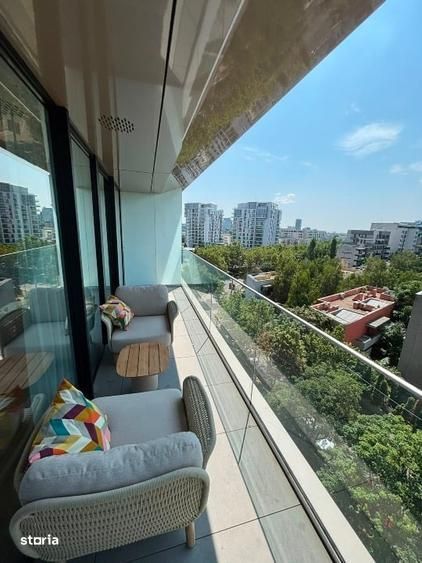 Apartament 2 camere One Vista Herastrau | parcare | centrala.