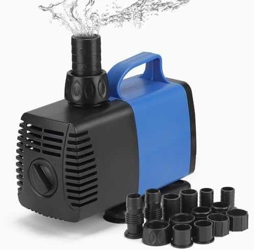 DBREAKS помпа за езеро и фонтан 5500L/H 55W с 5 дюзи