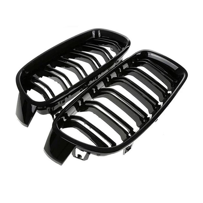 Set grile M Piano Black duble Bmw Seria 3 F30 F31 Berlina Sedan Black