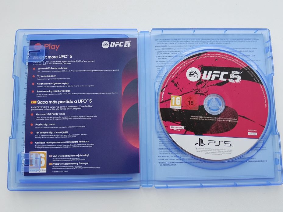 Видеоигра  UFC 5 на Sony Ps5