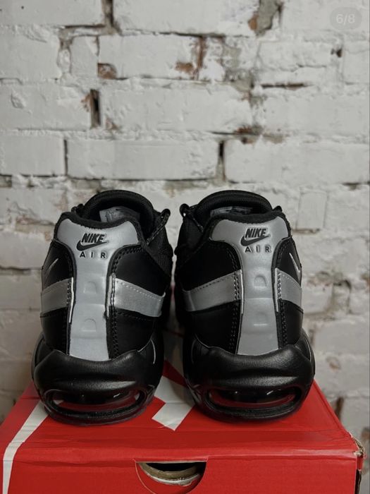Nike Air Max 95 OG Big Bubble “Black White Metallic Silver” 40-45