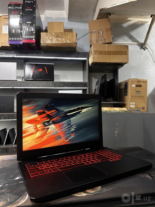 Арзон Мощный игравой ноутбук Asus Tuf Gaming i5-8300H 8/256 gtx1050