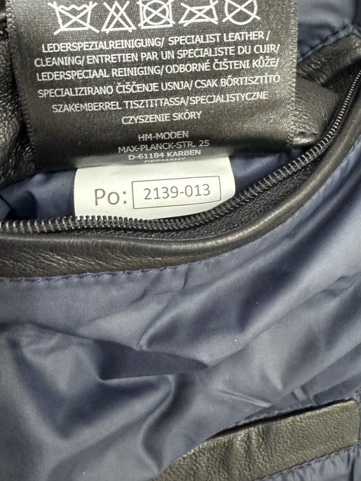 Мъжко яке от естествена кожа BUGATTI .Размер XL