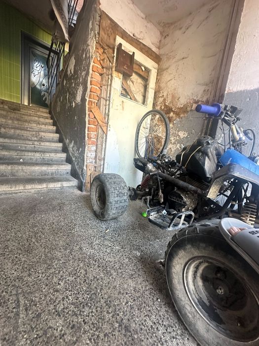 Атв 200cc двигателя е от кросов мотор
