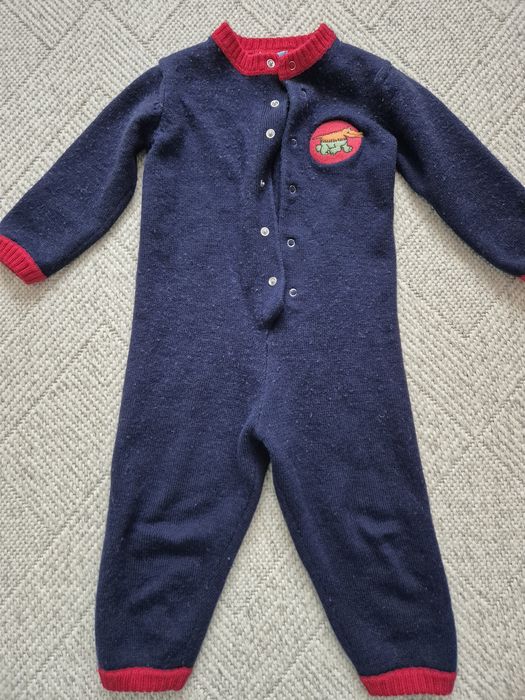 Salopeta 100%lana, marimea 86-92