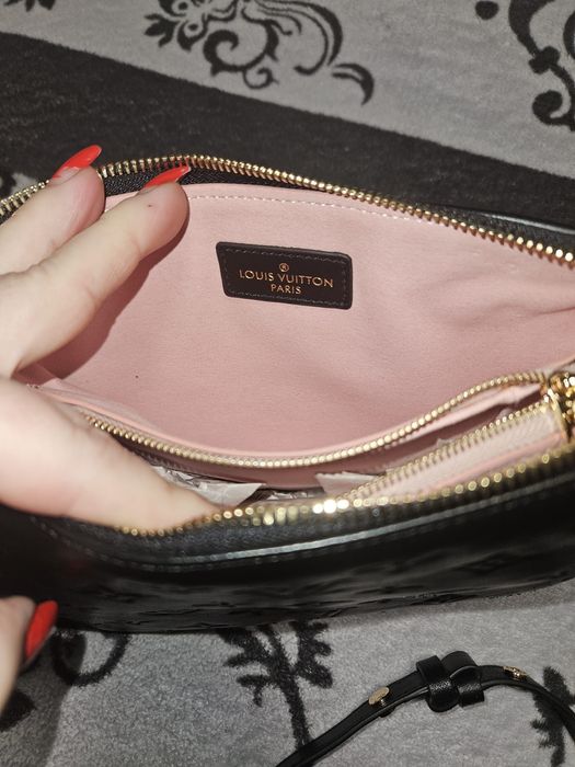 Louis Vuitton Black Monogram Puffy Lambskin Coussin BB