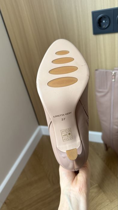 Сапоги на каблуке осень-зима