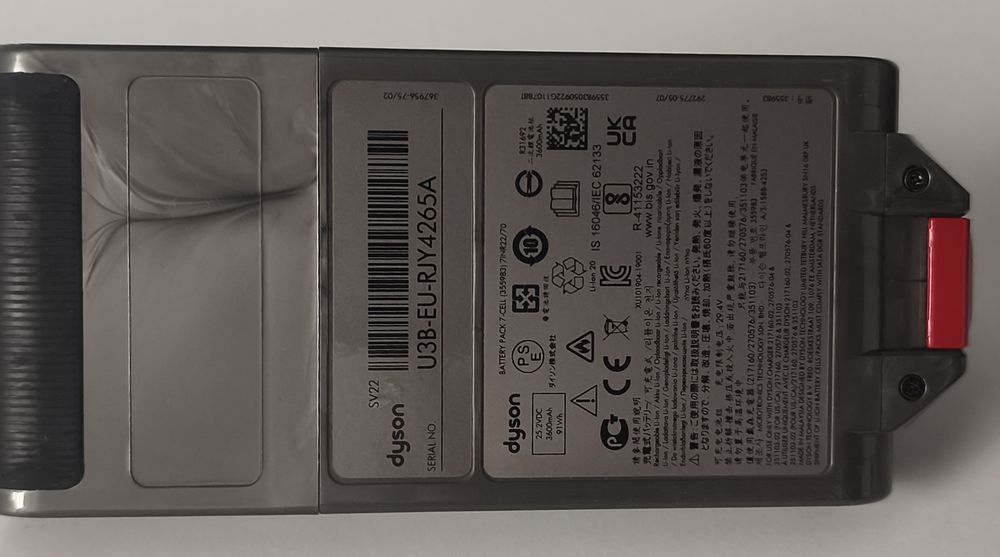 Baterie Dyson 3600mAh & suport perete