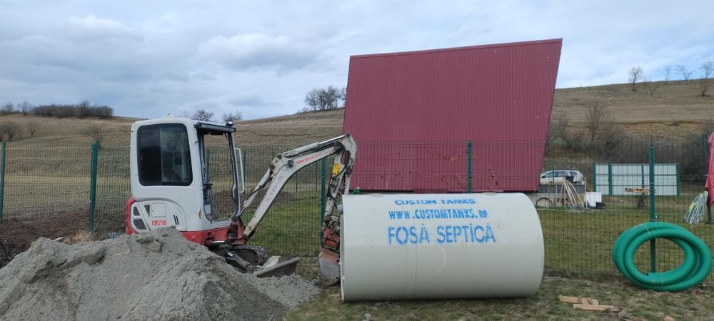 Fose septice ecologice,rezervoare de apa ,separatoare de hidrocarburi