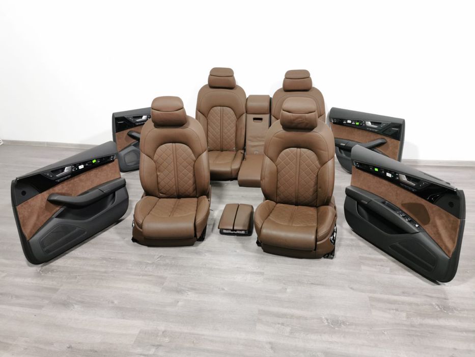 Interior Piele - Scaune Piele Audi A8 4H ( 2012 -2017 ) Incalzire Vol Stanga