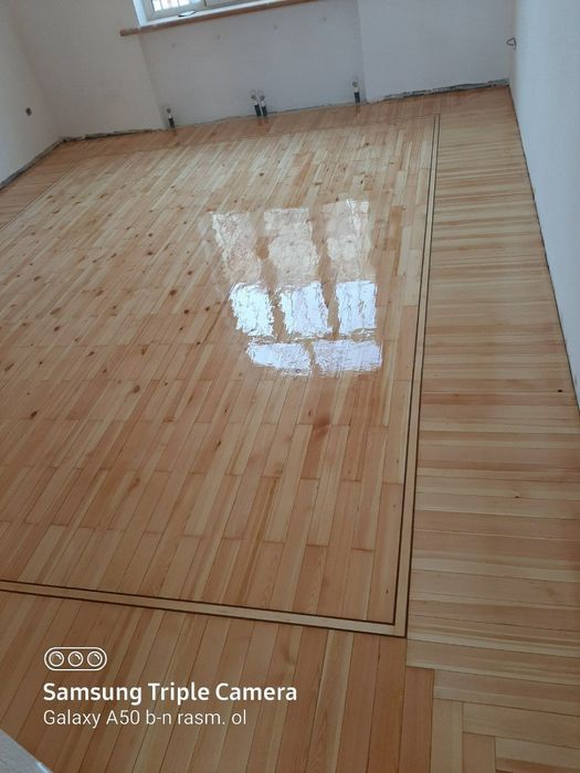 Шлифовка паркет палубний пол ламинат