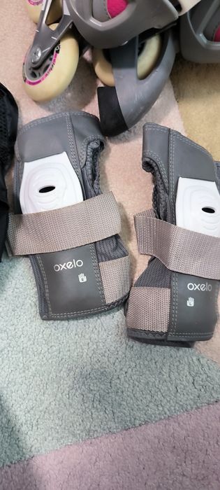 Комплект ролери Oxelo предпазители и конуси