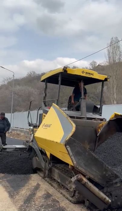 Аренда асфальтоукладчика, укладчик