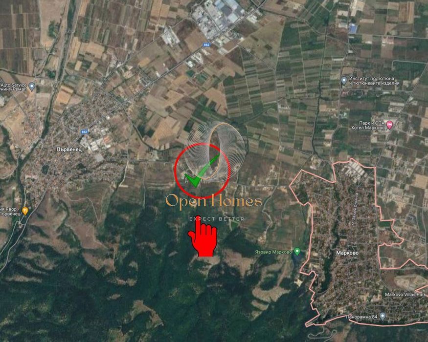 Продава се Парцел в с. Марково, Област Пловдив - 3000 кв.м за 70 €/кв.м - Снимка #1