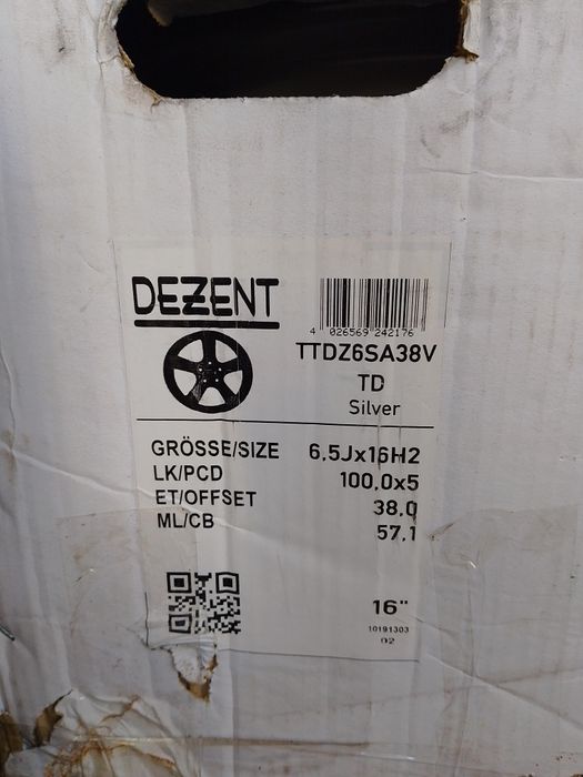 Dezent TD 16 цол