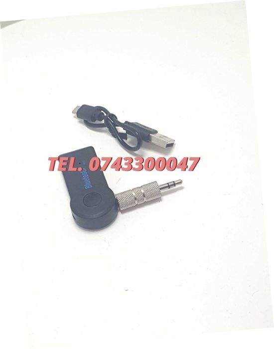 Auxiliar Bluetooth Auto Receiver Cu Microfon