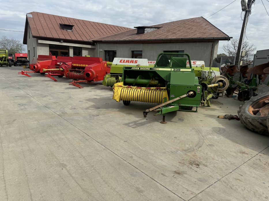 Presa baloti/balotiera baloti dreptunghiulari,john Deere,claas markant