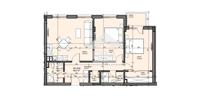 Продава се Тристаен апартамент в Банкя - 98 кв.м за 2041 €/кв.м - Снимка #2