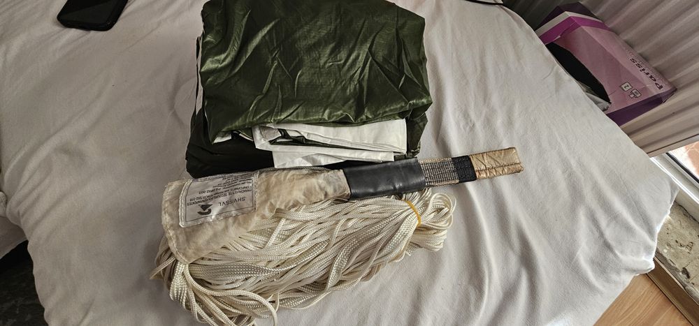 Parasuta rezerva parapanta 74 -110 kg