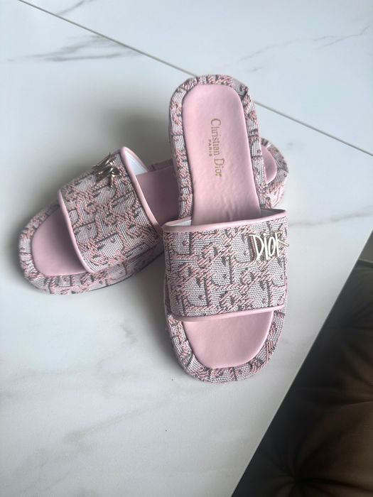 Чехли Di0r розови и черни