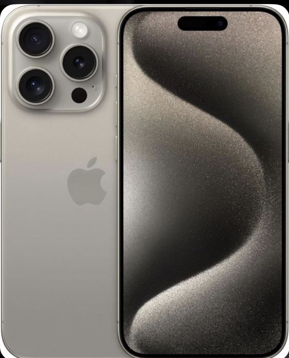 IPhone 15pro natural titanium