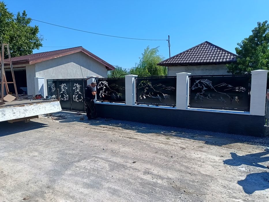 Executam confecții metalice de ori ce fel garduri,hale metalice ,