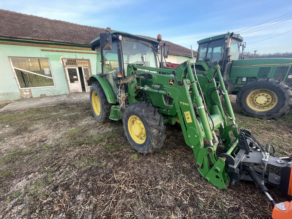 2018 John Deere 5065e cu incarcator 1700ore
