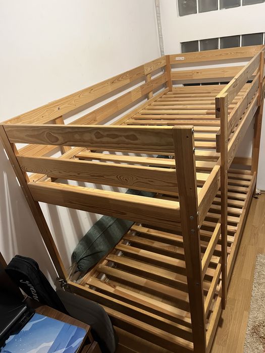 Pat Suprapus,lemn de pin,90x200 cm