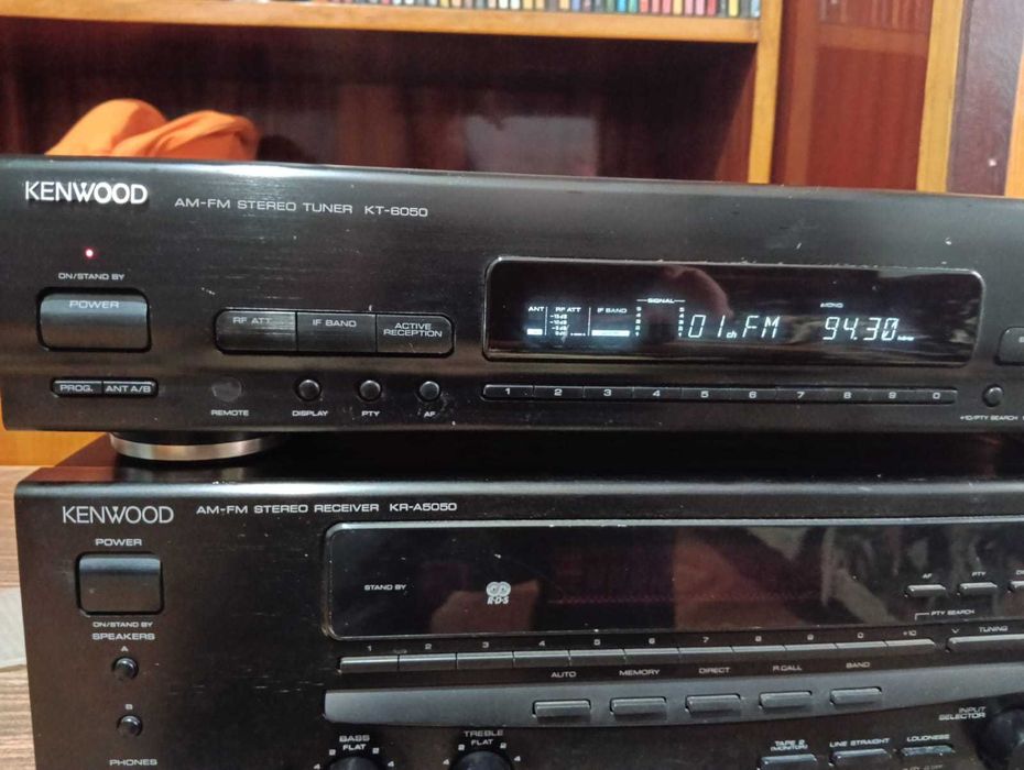 Amplituner KR-A5050 + Tuner Kenwood KT-6050 Black