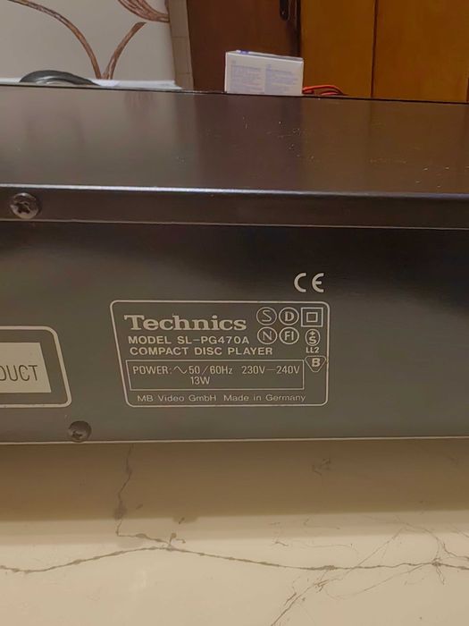 Technics CD model SL-PG470A