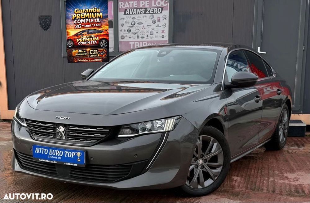 Peugeot 508 GT PACK,GAR.EXTINSA36L.+plin combustibil+revizie+nr.rosu(ofertă april)