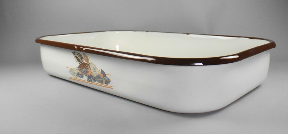 Емайлирана тава правоъгална