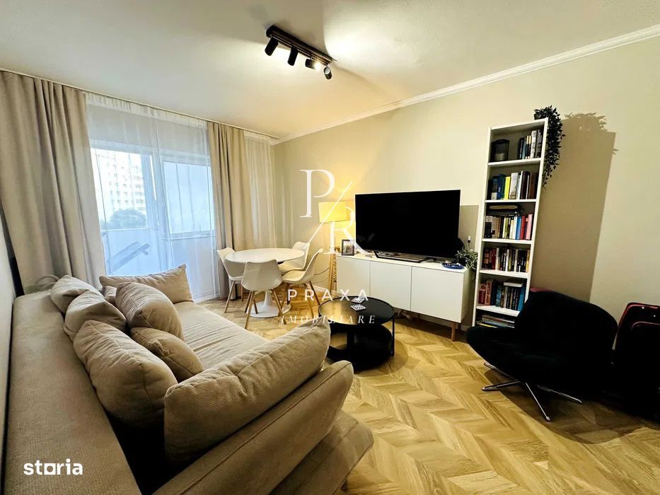 Apartament 2 camere, 43 mp, balcon, mobilat complet, zona Pacul Primav — fotografia 1
