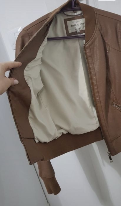 Geaca piele River Island