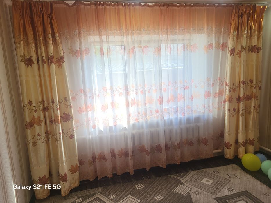 Шторы и тюль готовые новые