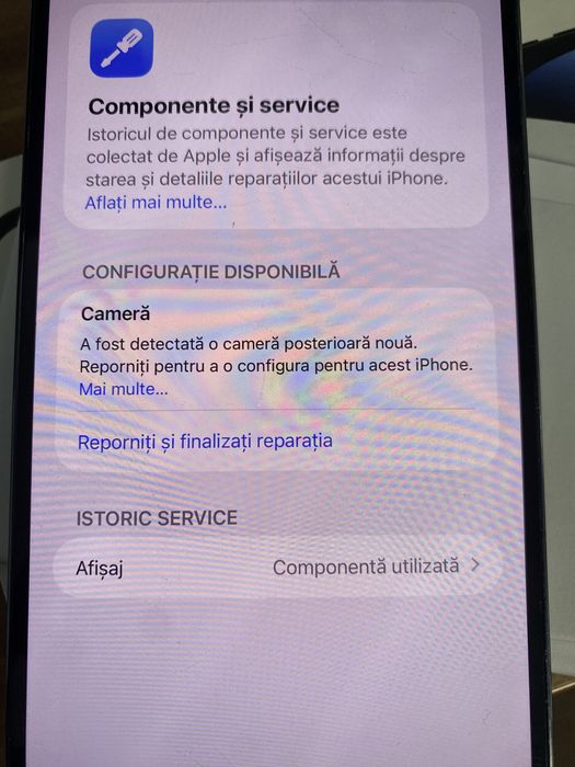 iPhone 14 Pro Max, 256 GB, Deep Purple,  Sticla Spate Sparta, ESIM, Camera spate nu este originala
