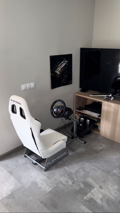 PS5 FULL SET - Playseat + Logitech G29 + TV + Gran Turismo