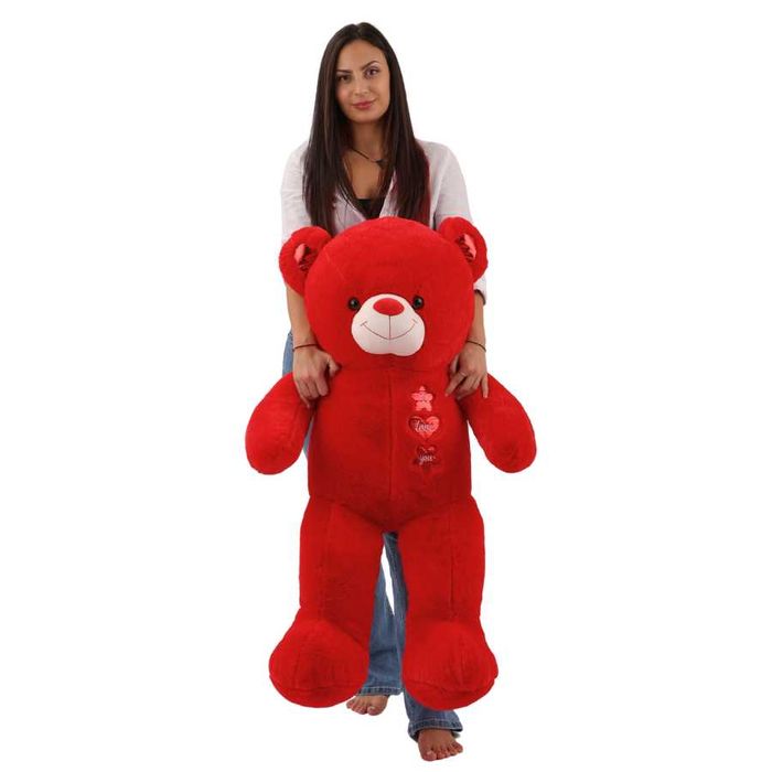 Плюшено мече "Свети Валентин" 120 см