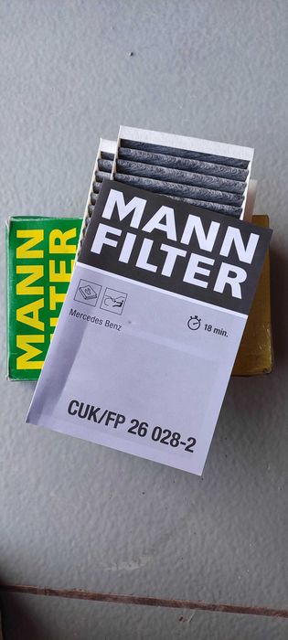 Филтър купе с активен въглен MANN-Mercedes W166,X166,X167- CUK26 028-2