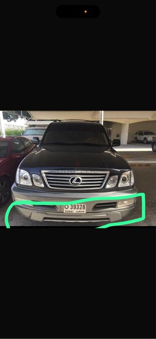 Продается бампер юбка на lexus lx470. Land Cruiser 100 новый