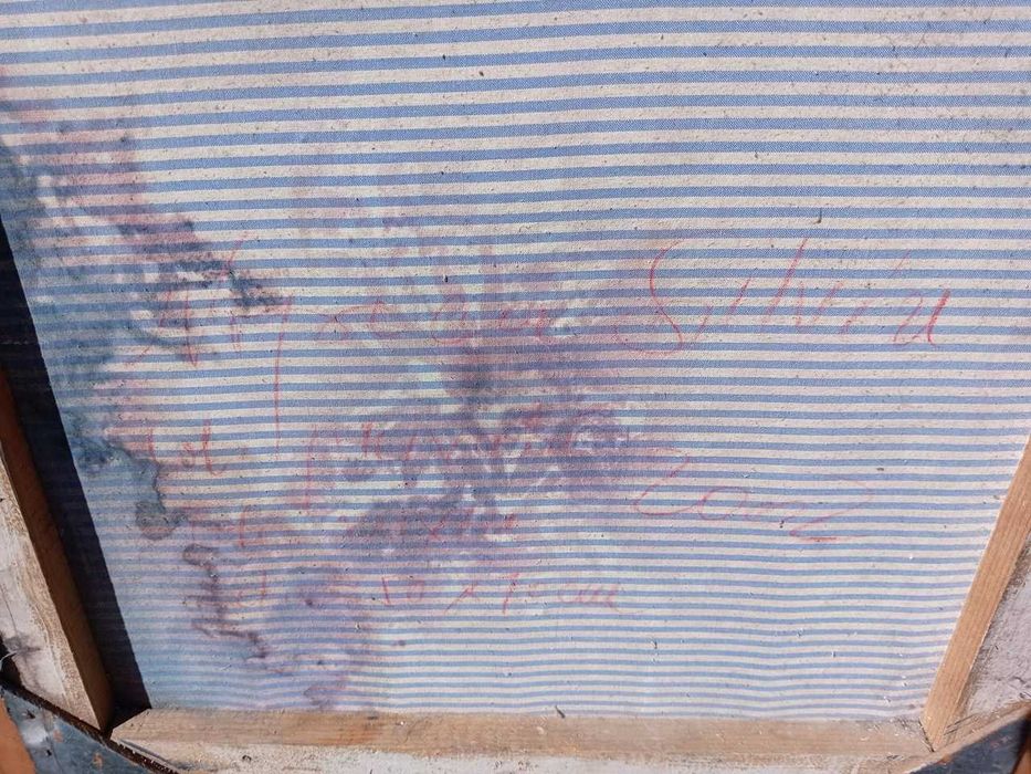 Tablou vechi modernist - semmnat