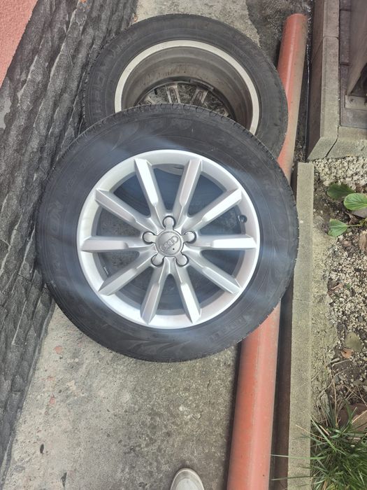 Set 4 cauciucuri cu jante