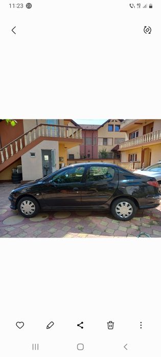Vand urgent  Peugeot 206 sedan negru din 2007 Urgent perioada  sărbăt