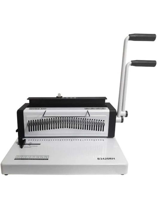 Переплетчик Office Kit B3420RH A4/перф.20л сшив/макс.120л./метал. пруж