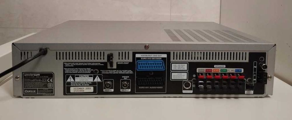 Universum DVD/VCR VHS HI-FI,6 HEAD, Amplificator inclus STEREO