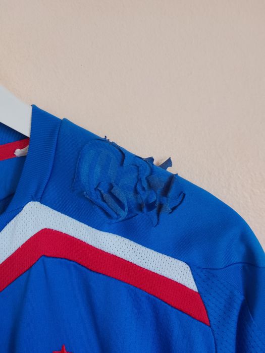 Tricou Fotbal de Colectie Glasgow Rangers UEFA Cup Final 2008 #6 Ferguson